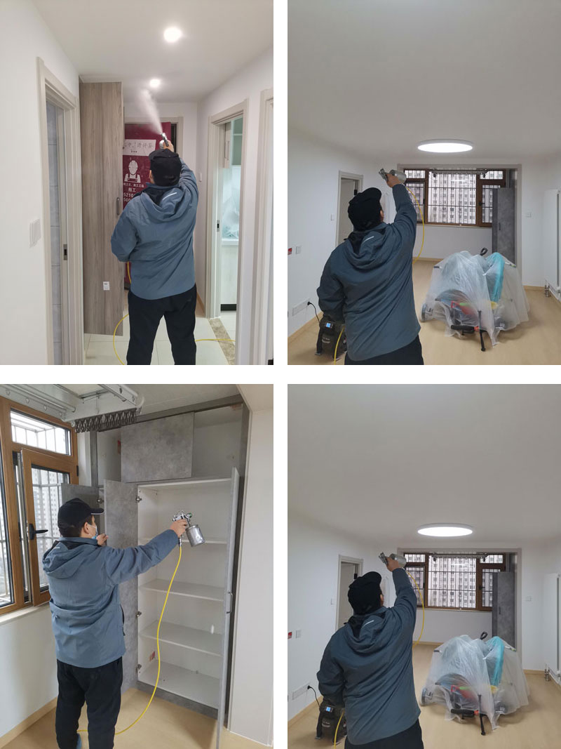 北京海淀區西北旺鎮永靚家園除甲醛服務(wù)案例