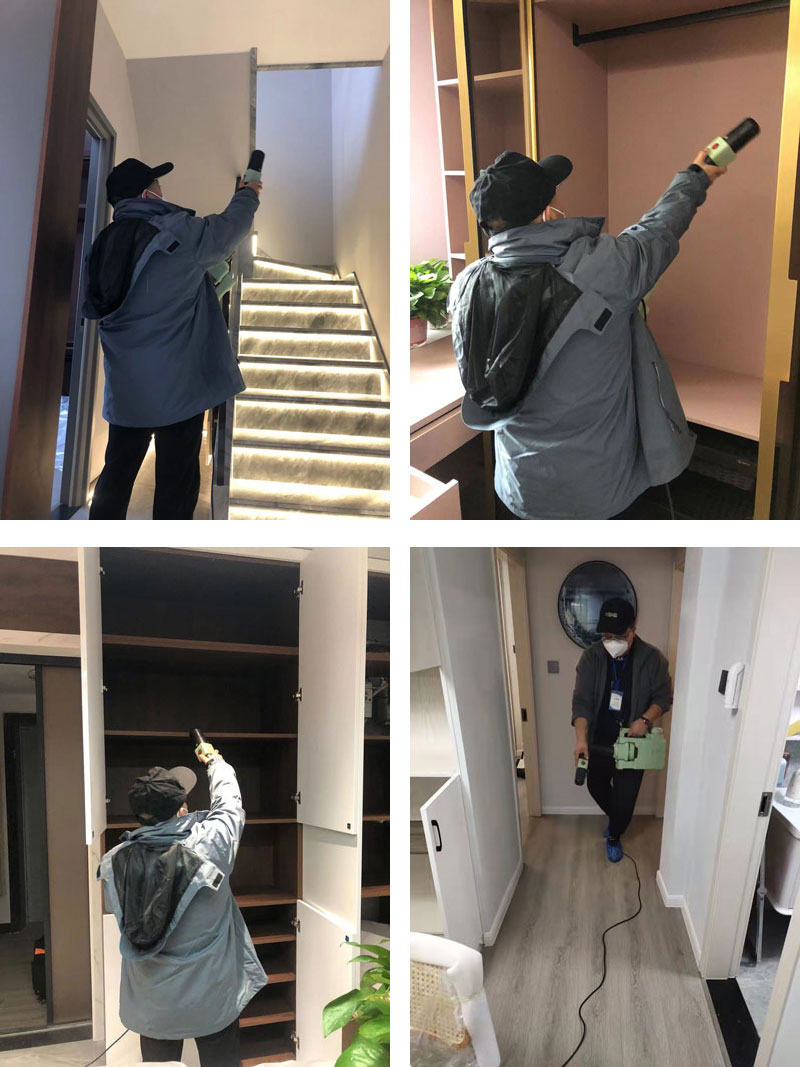 北京房山區青年公寓除甲醛服務(wù)案例