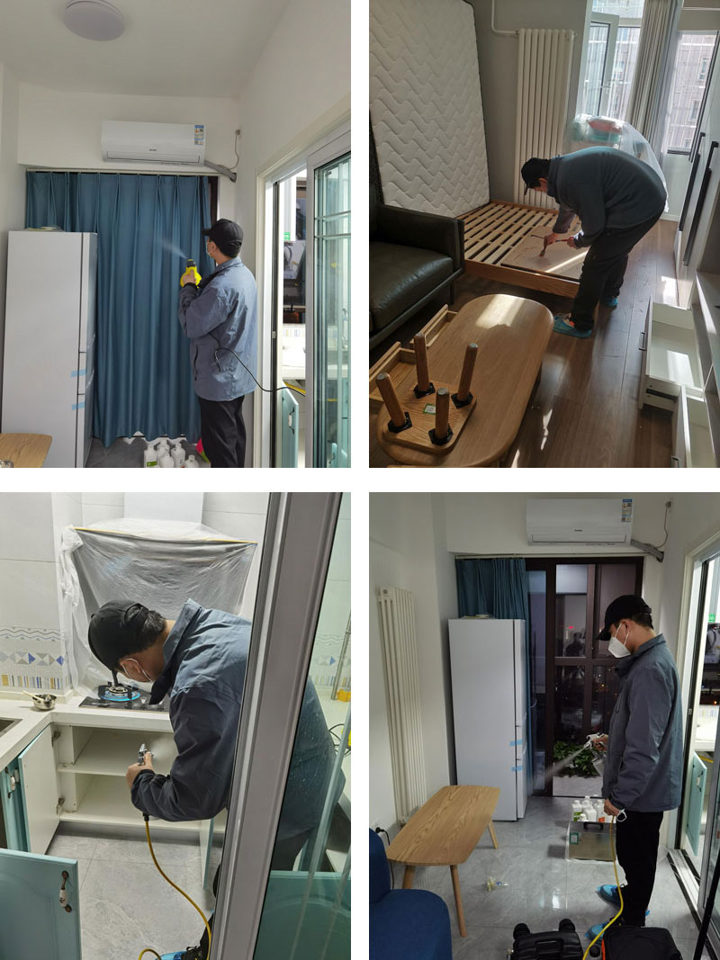 北京海淀區交大嘉園除甲醛服務(wù)案例