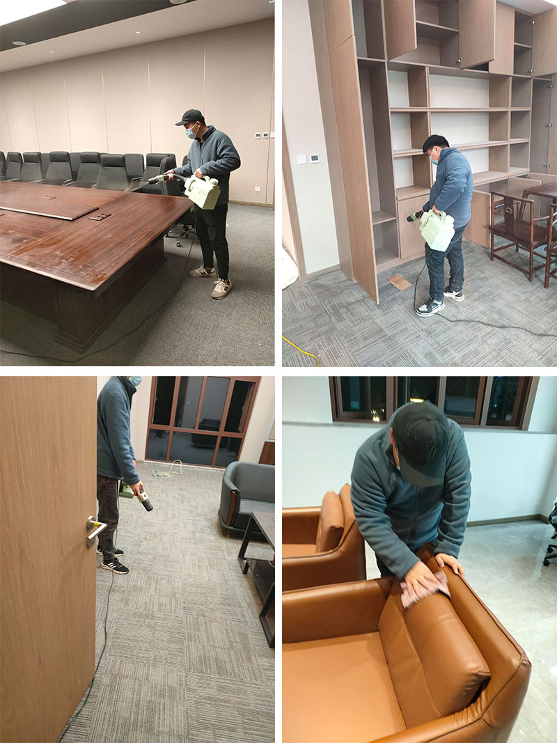 濟南長(cháng)清區大學(xué)路宋風(fēng)古城辦公室除甲醛治理服務(wù)項目