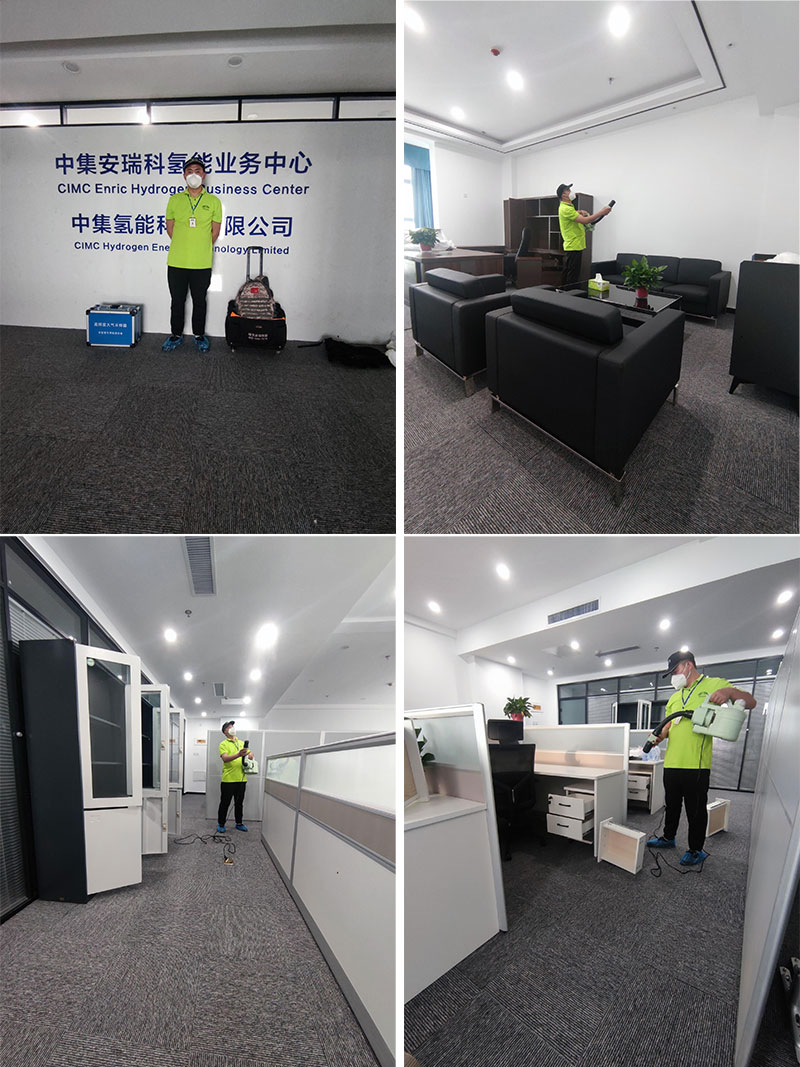 石家莊藁城區未來(lái)科技城辦公室除甲醛治理服務(wù)項目