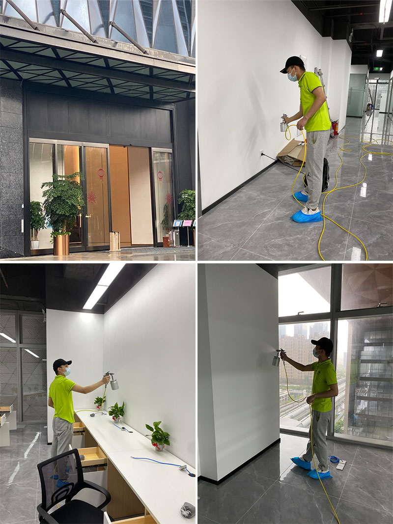 深圳龍華區民治街道大嶺社區騰龍路龍光玖鉆商務(wù)中心中期5A座辦公室除甲醛治理服務(wù)項目